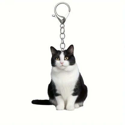 Porte-clés 3D joli chat