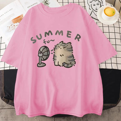 Summer Cat Mood Shirt