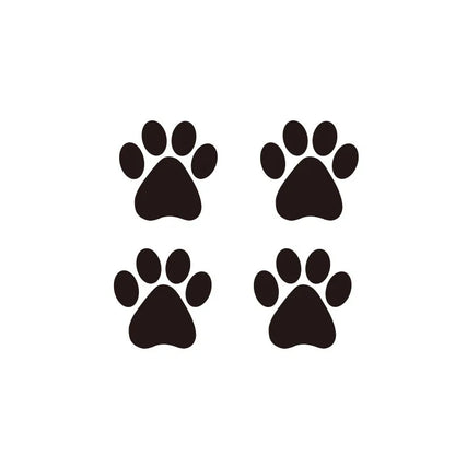 Paw Print Trail Car Decals