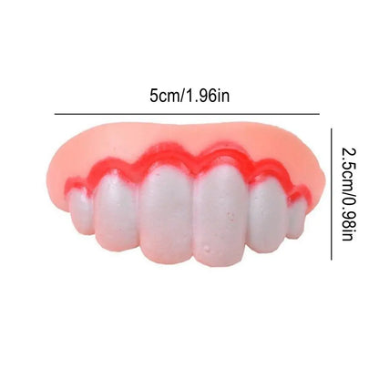Funny Pet False Teeth Toy