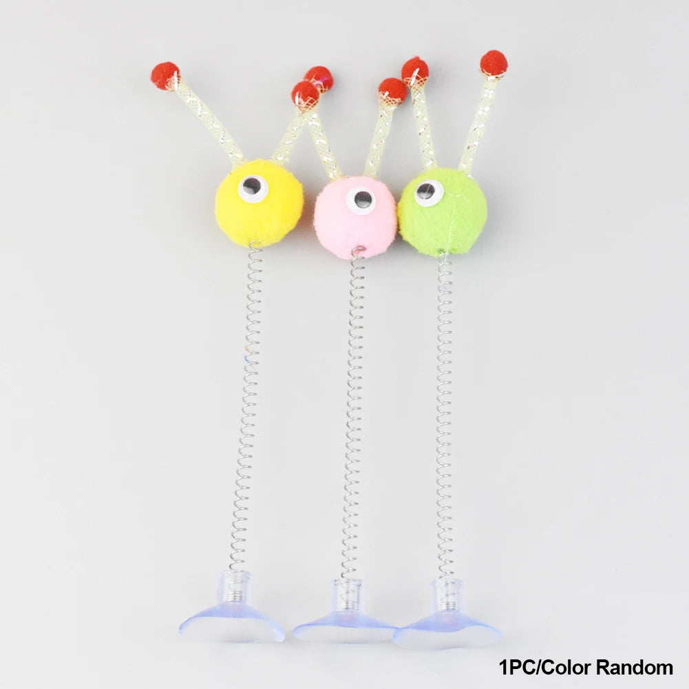 Ball Toy with Suction Cup Interactive Cat