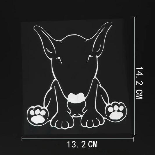 Cute Sticker Bull Terrier