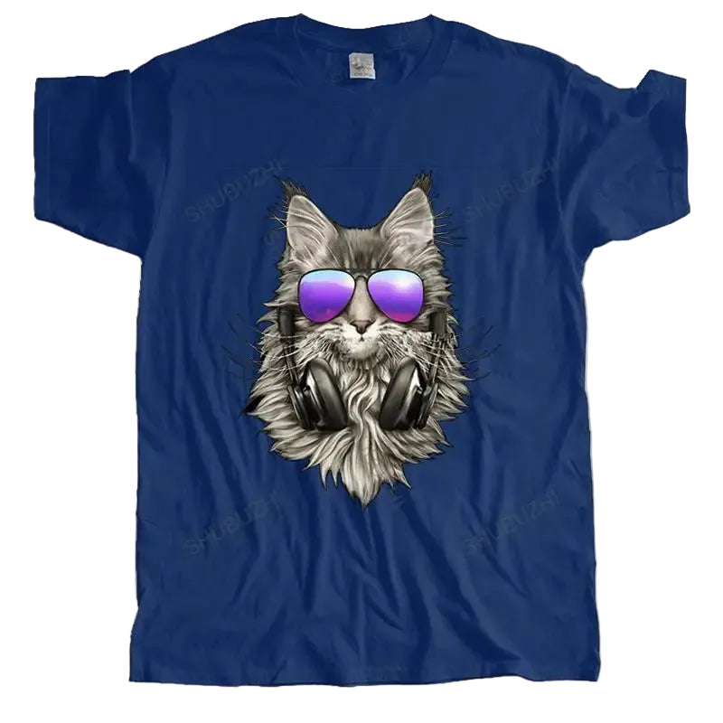 Camisa de moda Maine Coon