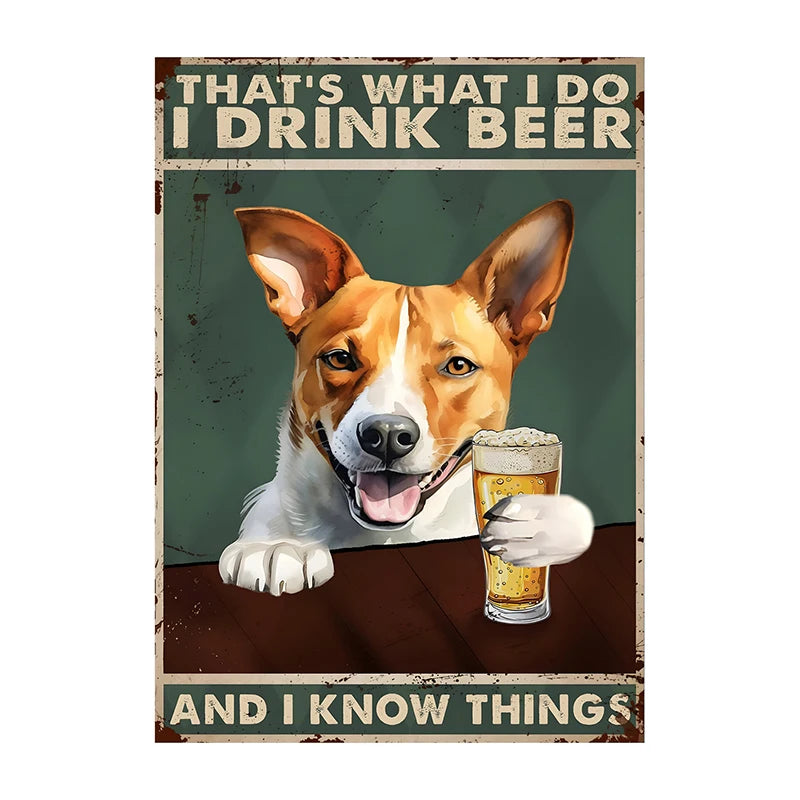 C'est ce que je fais, je bois de la bière Poster