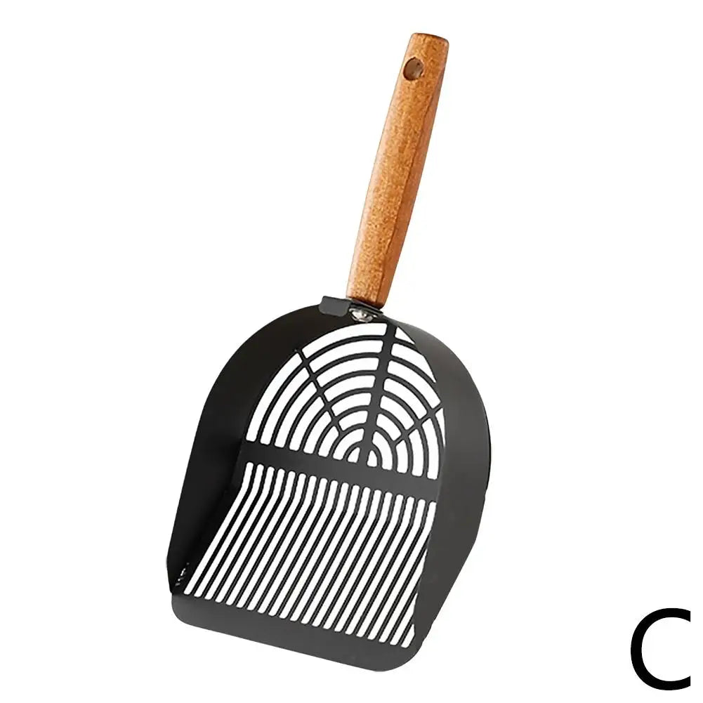 Stainless Steel Cat Litter Scoop Long Handle