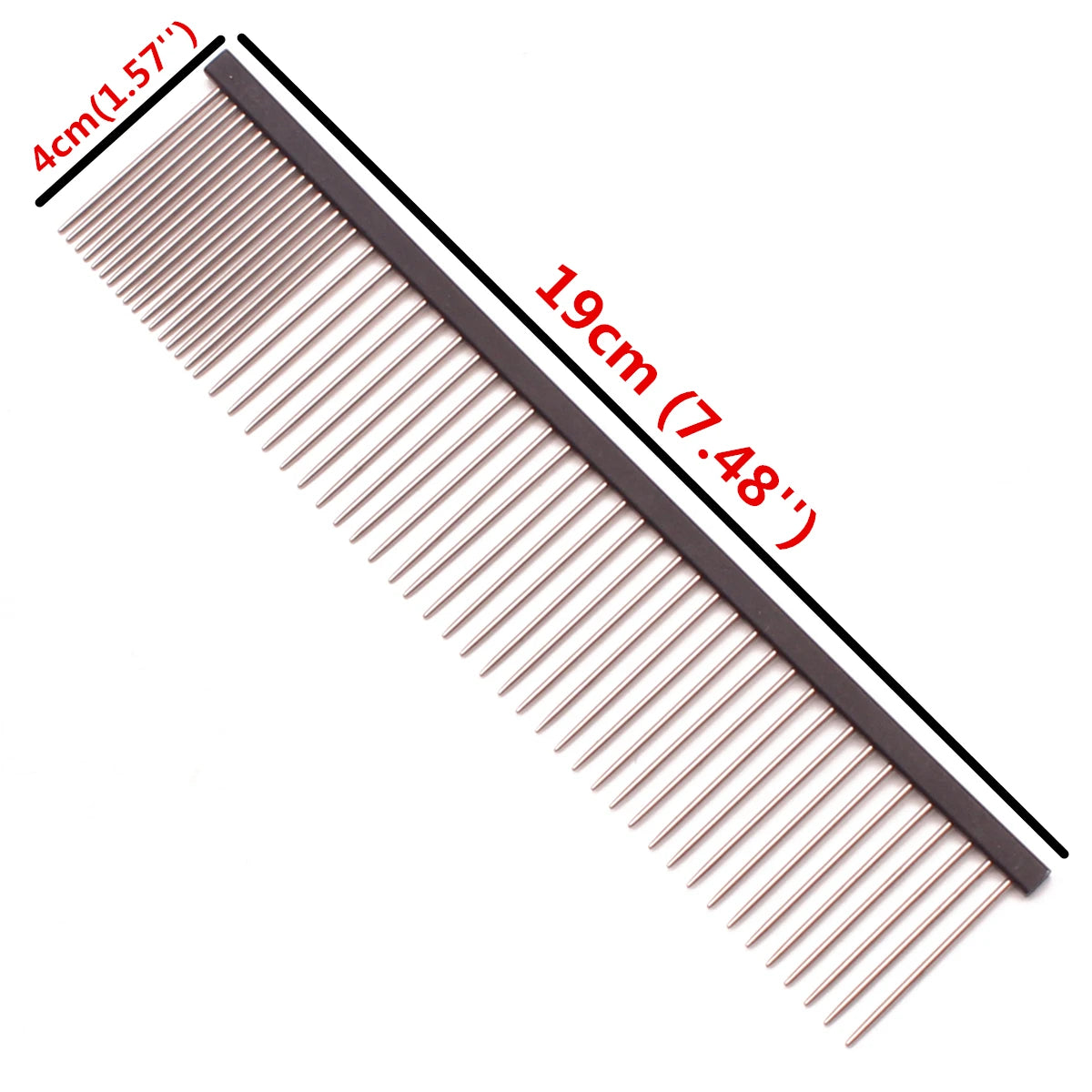 Haustierpflege-Aluminiumbürste