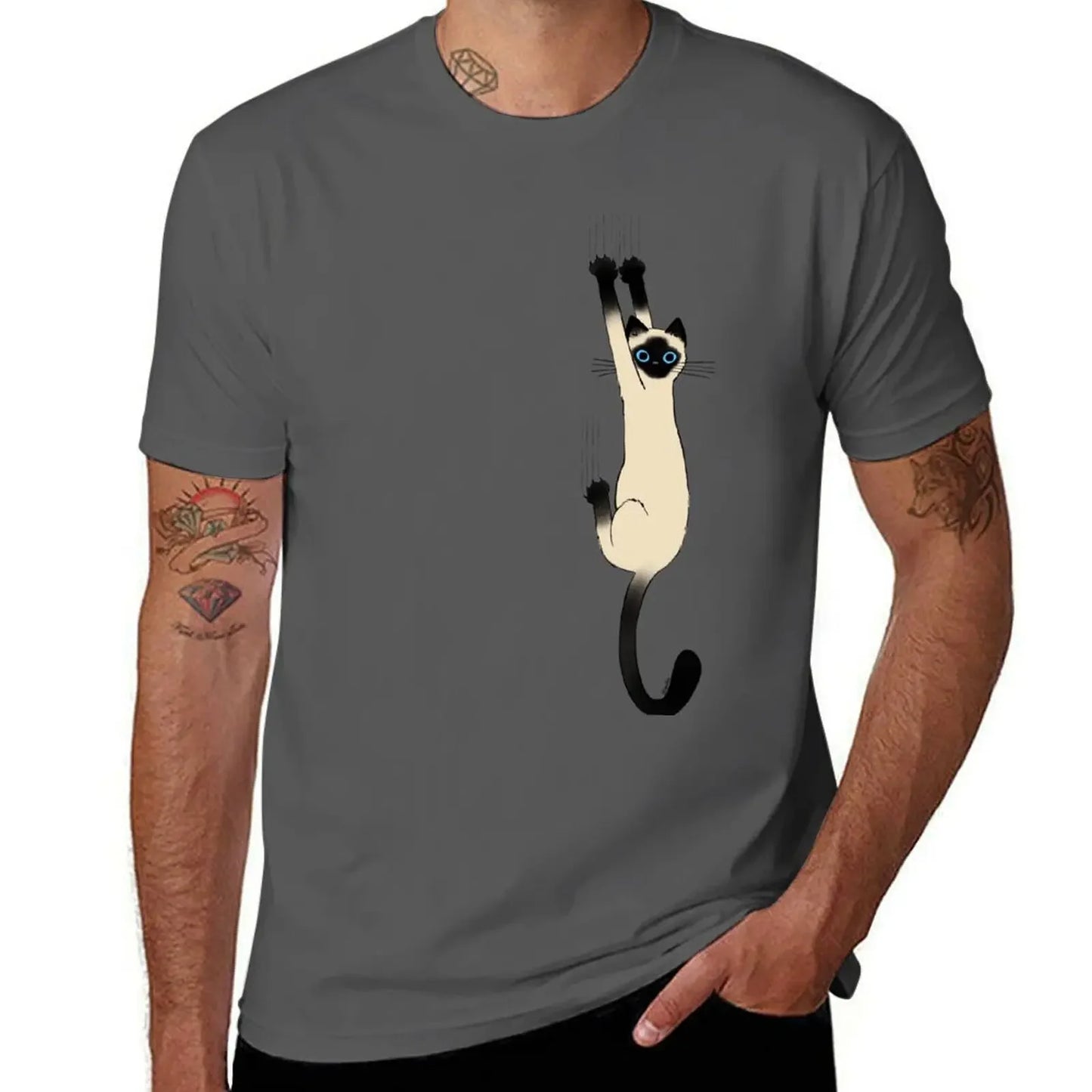 Siamese Cat Theme T-Shirt