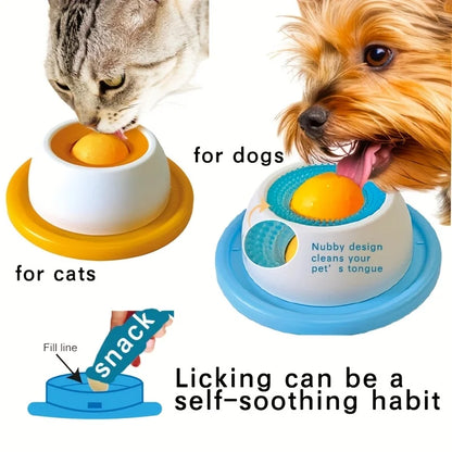 Interactive Pet Snack Licking Toy