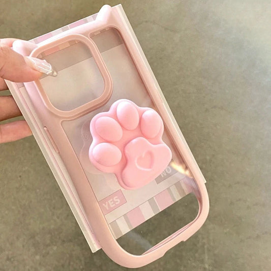 Cute 3D Cat Ear iPhone Case