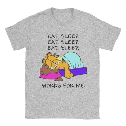Eat Sleep Garfield Shirt