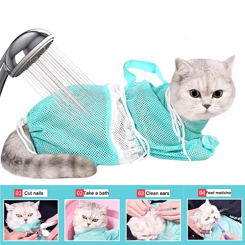 Cat Grooming Restraint Bag