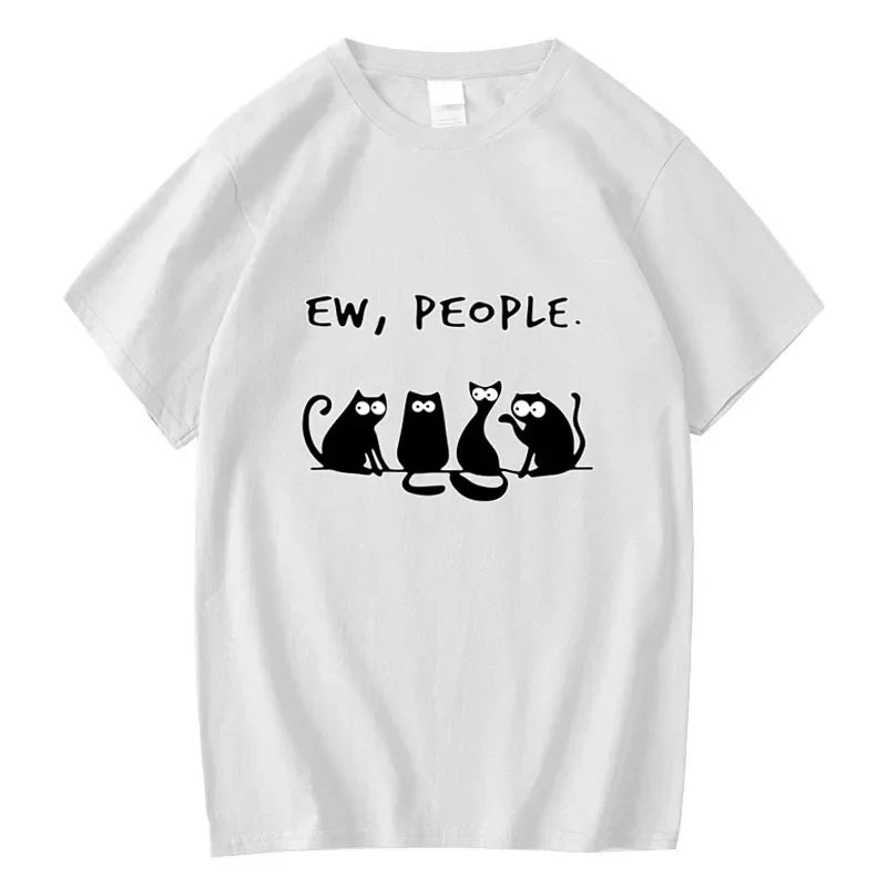 Ew People Funny Cat Shirt