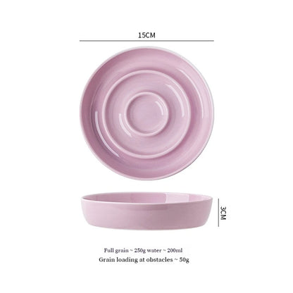 Ceramic Pet Slow-Feed Bowl