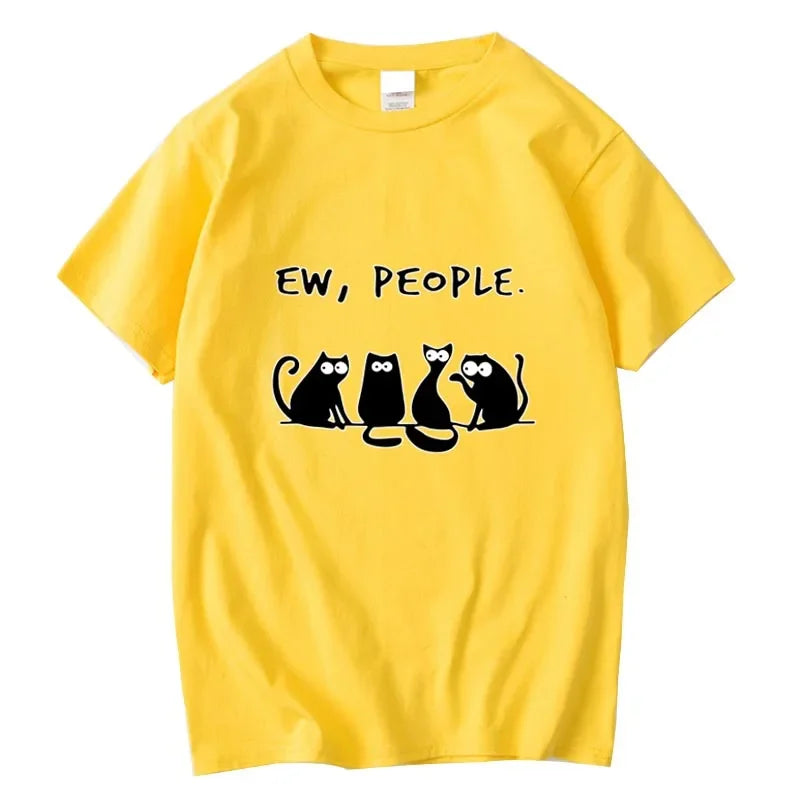 Ew People Funny Cat Shirt