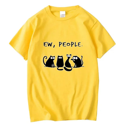 Ew People Funny Cat Shirt