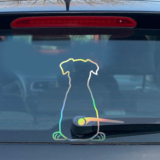 Dog & Cat Windshield Wiper Decal