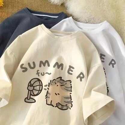 Summer Cat Mood Shirt
