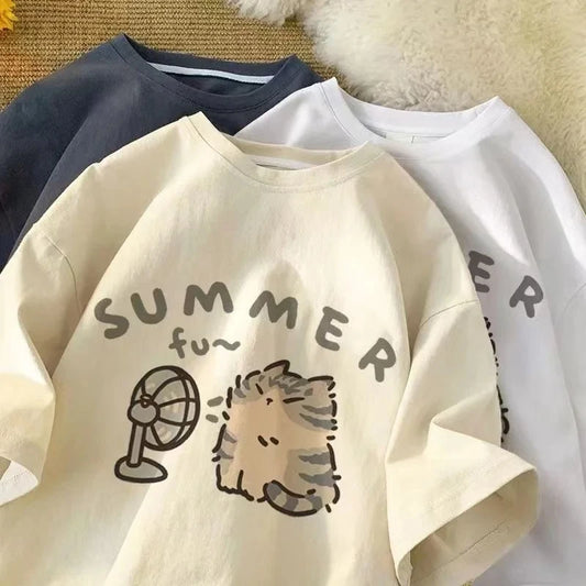 Summer Cat Mood Shirt
