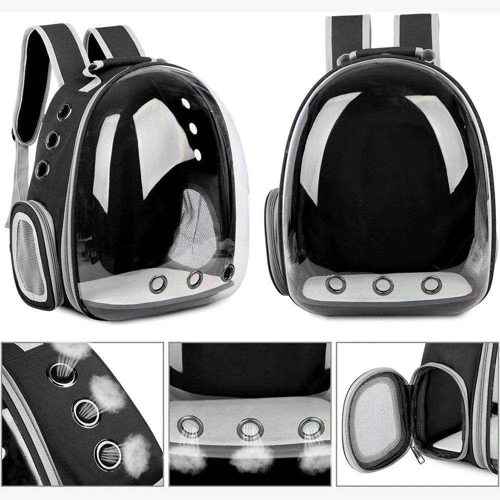 Mochila para transportar animais de estimação para gatos