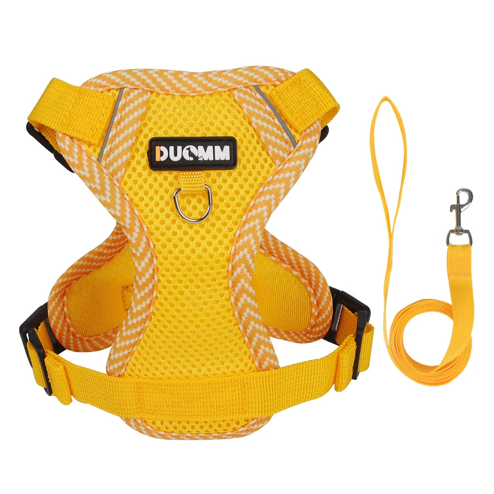 Cat Harness Leash Breathable Mesh