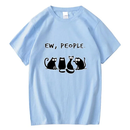 Ew People Funny Cat Shirt