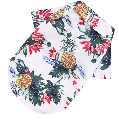 Hawaiian Tropical Dog Shirt