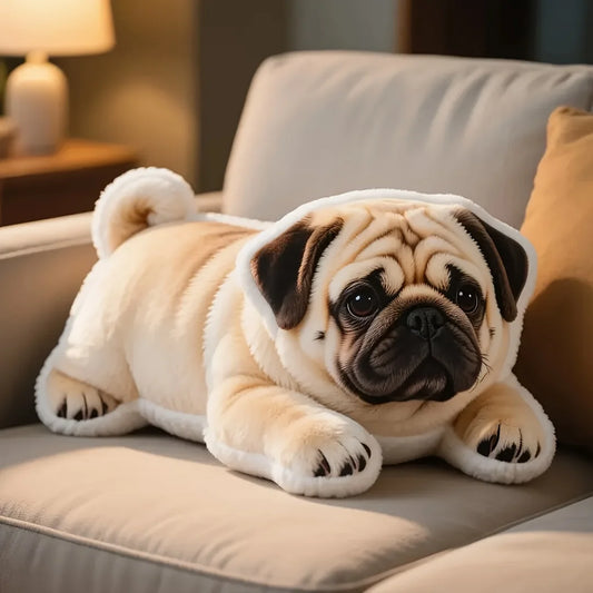Realistic Animal Plush Pillow Collection