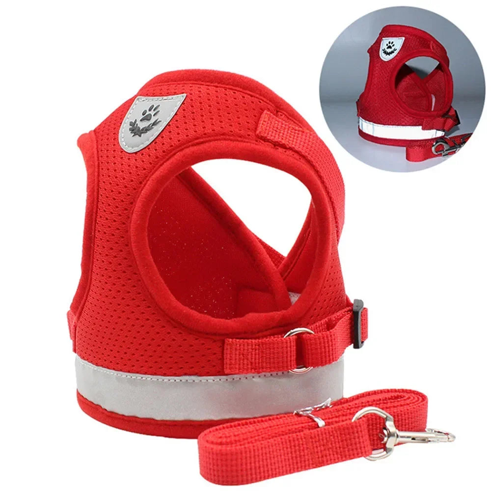 Cat Adjustable Harness Walking