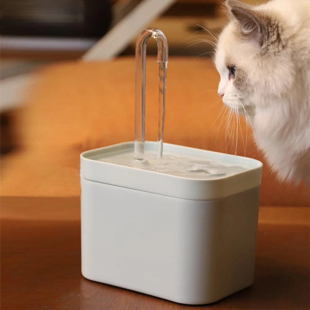 Filtro de fuente de agua para gatos eléctrico