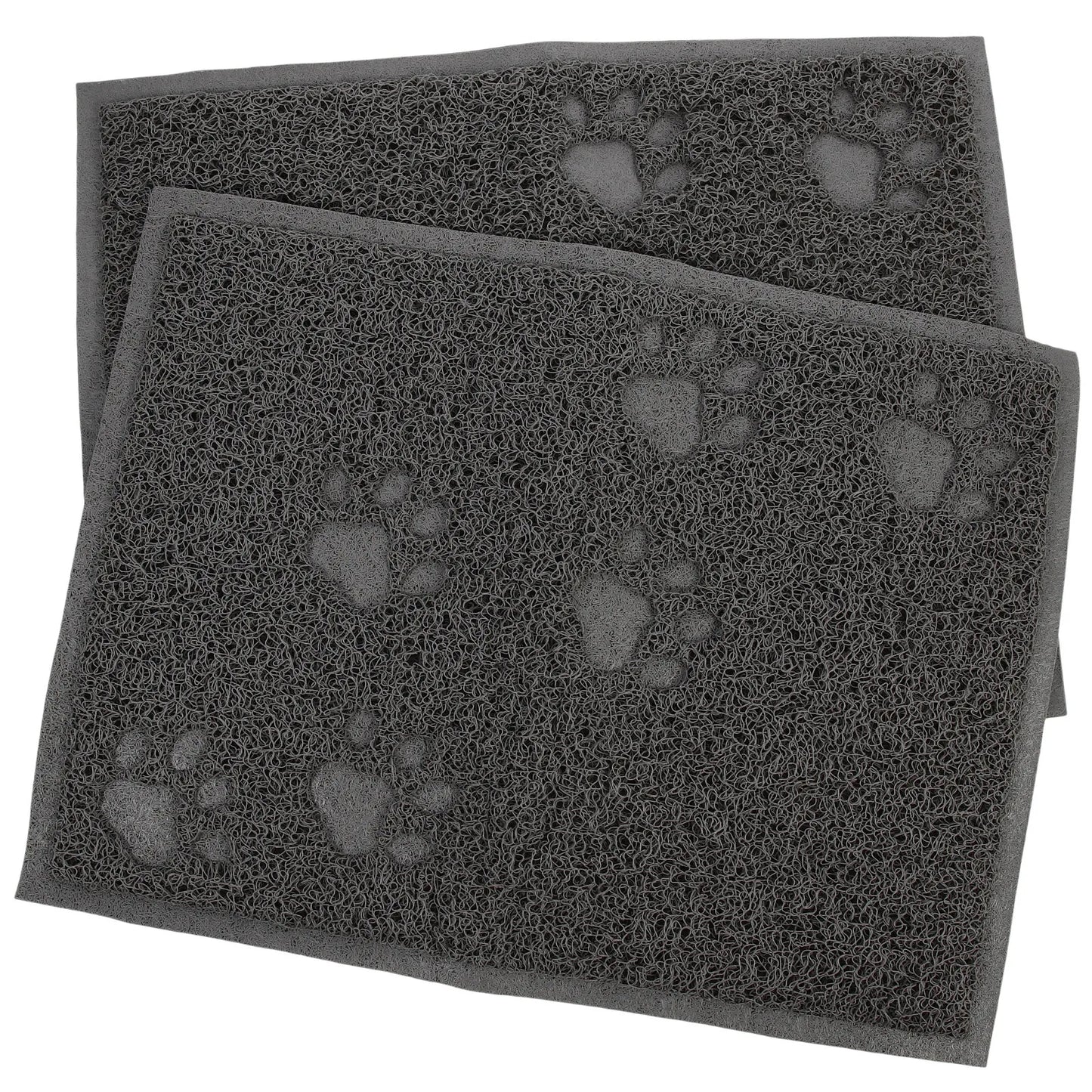Tapis de bac à litière d'intérieur pour chat