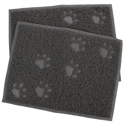 Tapis de bac à litière d'intérieur pour chat
