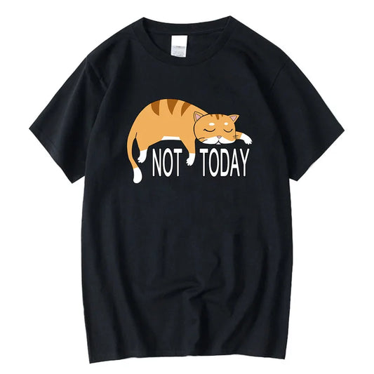 Not Today" Funny Cat Shirt
