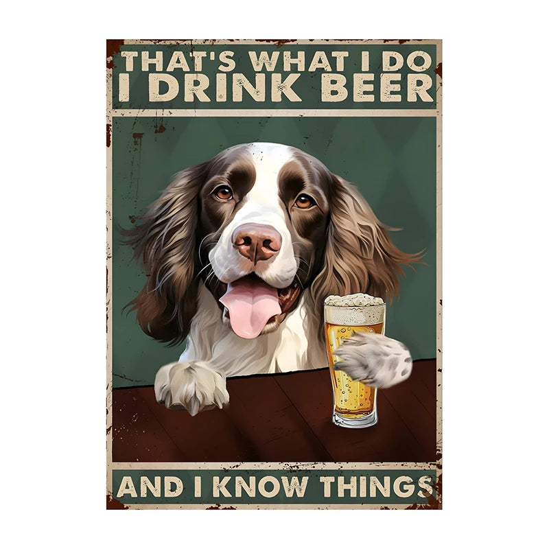 C'est ce que je fais, je bois de la bière Poster