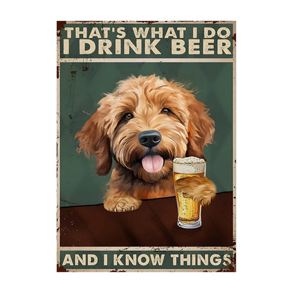 C'est ce que je fais, je bois de la bière Poster