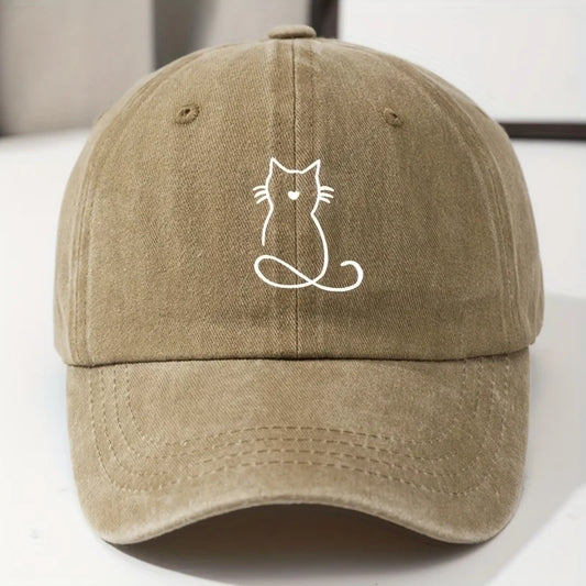 Cat Vintage Cap