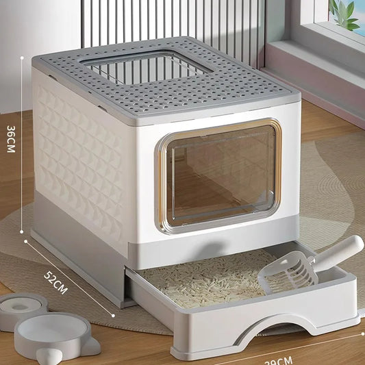 Smart Self Cleaning Cat Litter Box