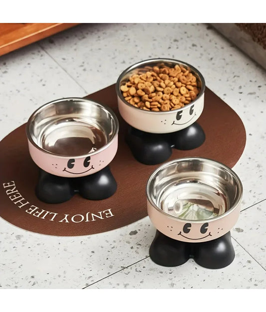 Elevated Pet Bowl – Stainless Steel