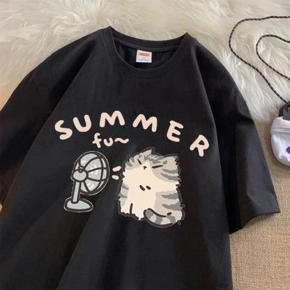 Summer Cat Mood Shirt