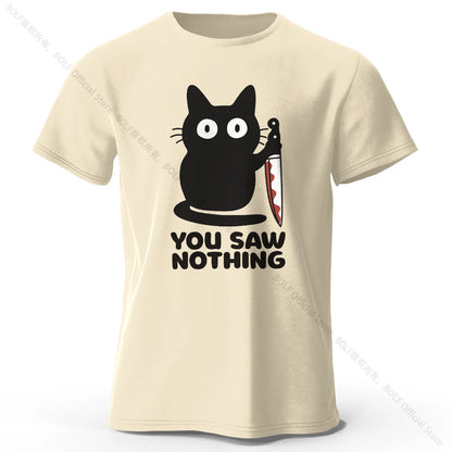 Vous n’avez rien vu chemise de chat