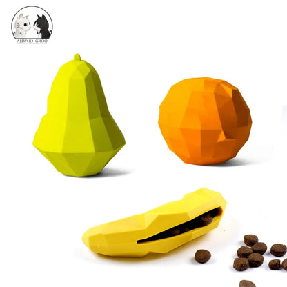 Fruit Dog Treat Puzzle Toy