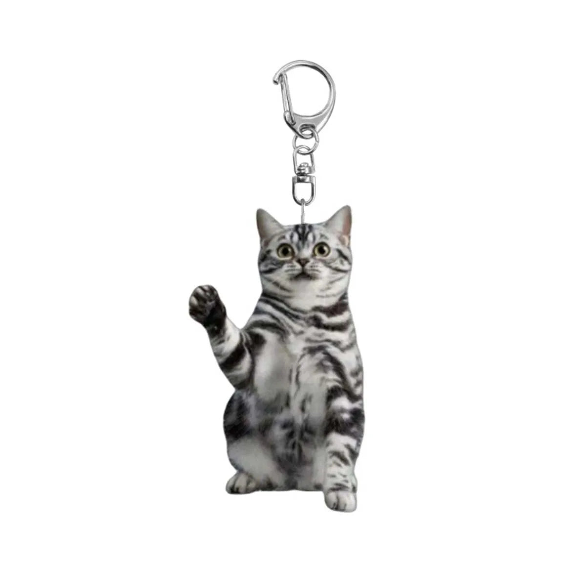 Porte-clés 3D joli chat