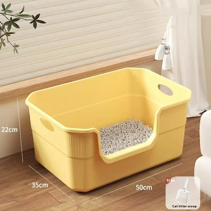 Square Cat Litter Box