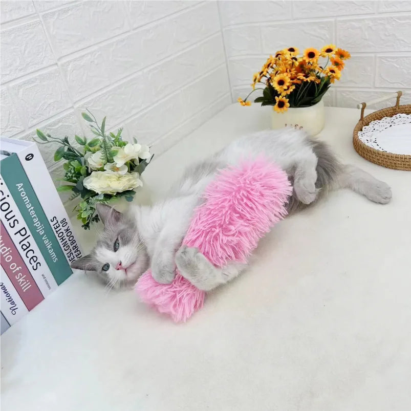 枕ぬいぐるみ 猫のチュウ