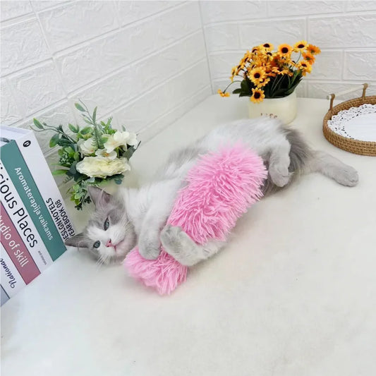 枕ぬいぐるみ 猫のチュウ