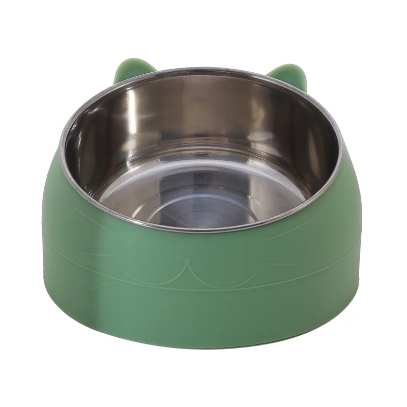 Cuenco para gatos de acero inoxidable