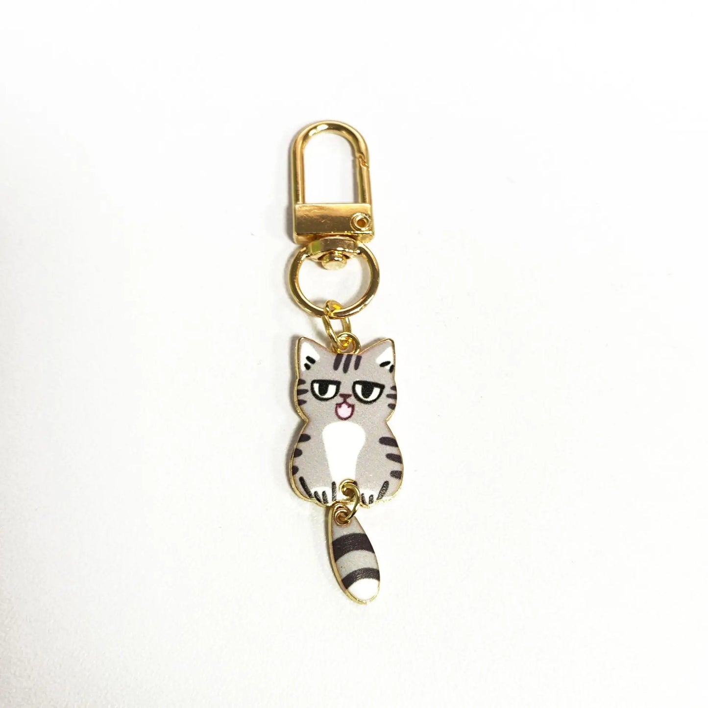 Cat Pendant Cartoon Keyring