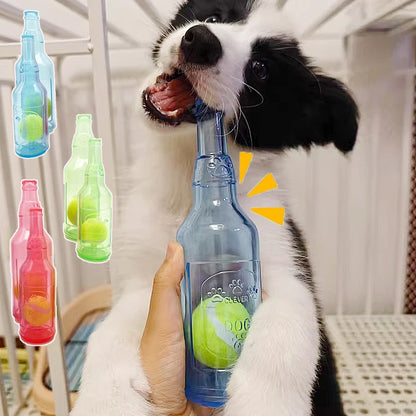 Interactive Dog Puzzle Bottle Toy