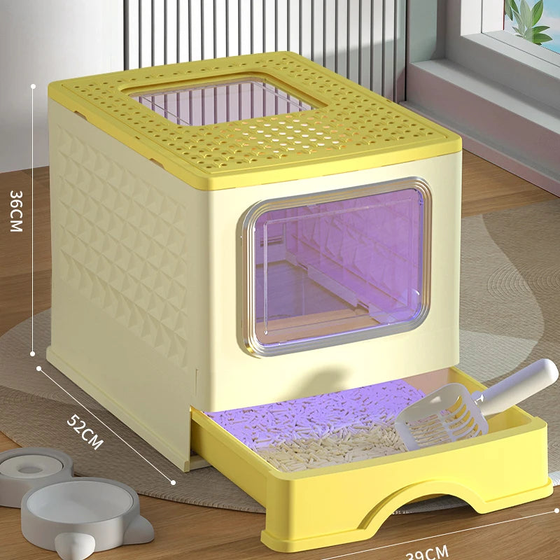 Smart Self Cleaning Cat Litter Box