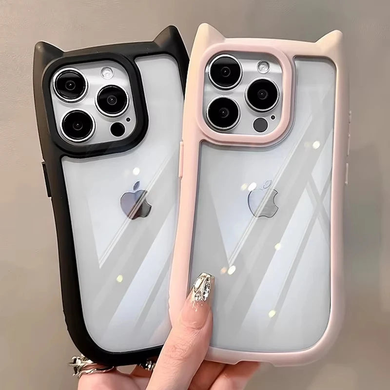 Cute Cat Ear iPhone Case