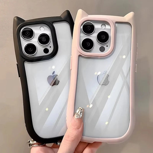Cute Cat Ear iPhone Case